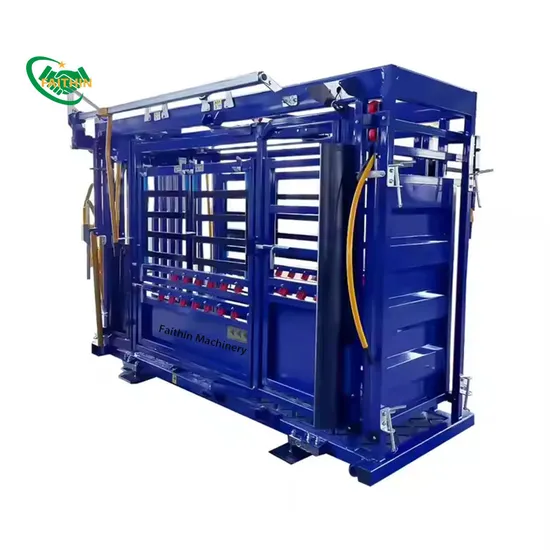 2024 Hot Selling Cattle Farm Livestock Equipment Cattle Restraining Frame