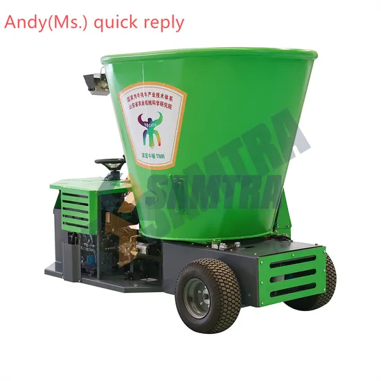 China Samtra Self-Propelled Compact Hydraulic Mixing Feeder
