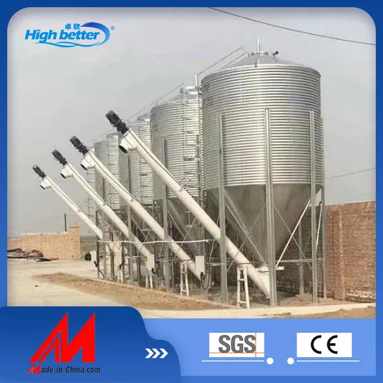 Manufacturer Price Stainless Steel Custom Bulk Food Parts Galvanized Grain Silo Storage Silo Model Srorage Silo Ex-Factory 80