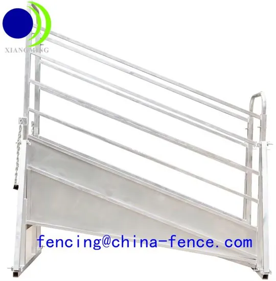 High Quality Cattle Yard Fence Cattle Loading Ramp