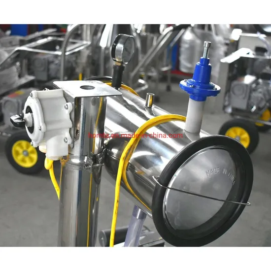 304/201 Stainless Steel Buckets Vacuum Pump Milking Machine