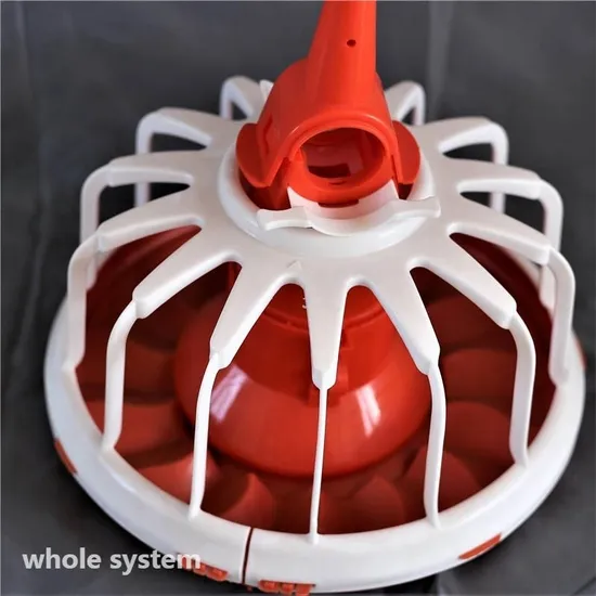 Pan Feeder Feeding System for Chicken Farm Broiler Farm Poultry Equipment Whole System