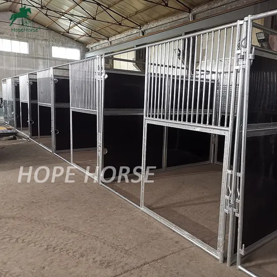 Non-Toxic Portable Horse Stable with HDPE Panel