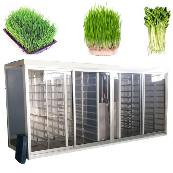 Hydroponic Rabbit Sheep Horse Grass Growing Sprouting Machine