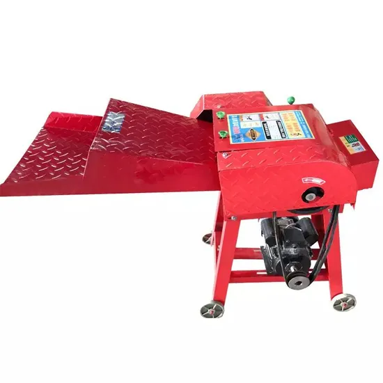 Chaff Silage Grass Hay Cutter Machine 2200W with 4 Blades