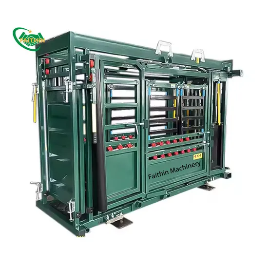 Hydraulic Cattle Service Equipment with Guaranteed Frame Cattle Restraining Frame