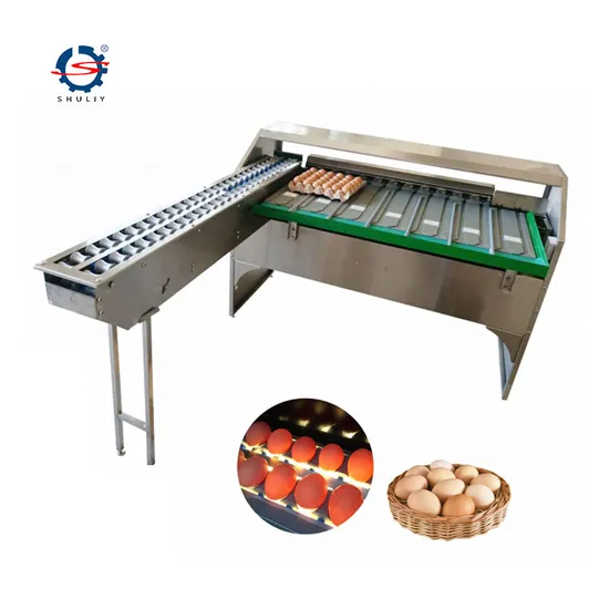 Egg Vacuum Lifter Egg Accumulator Egg Size Sorting Machine for Farm