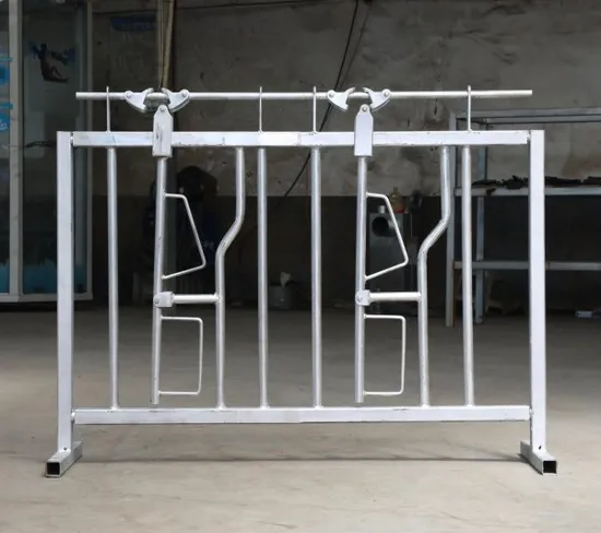 Galvanized Steel Cow Farm/House Machine/ Equipmentcattle Equipment Cattle Headlock From China Factory