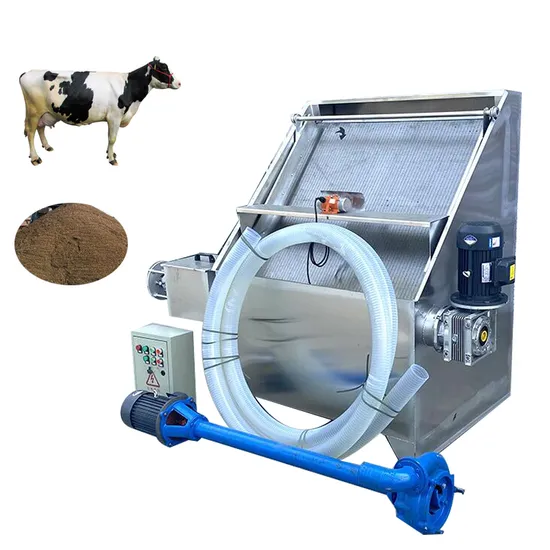 Animal Waste Solid Liquid Separator Manure Sludge Dewatering Machine