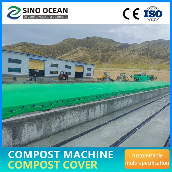 Membrane-Covered Compost Machine, Livestock Machinery for Poultry Waste Recycling