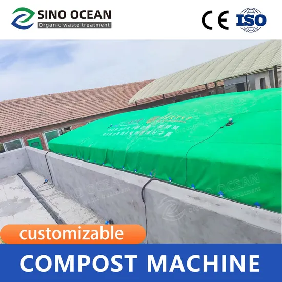 Hydraulic Lifting Automatic Chicken Pig Manure Farm Waste Organic Fertilizer Fermenter