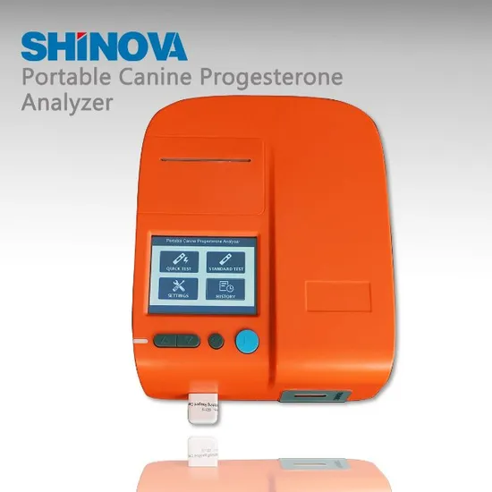 Canine Progesterone Test Machine/Veterinary Poct Portable Progestrone Analyzer Pg-8A