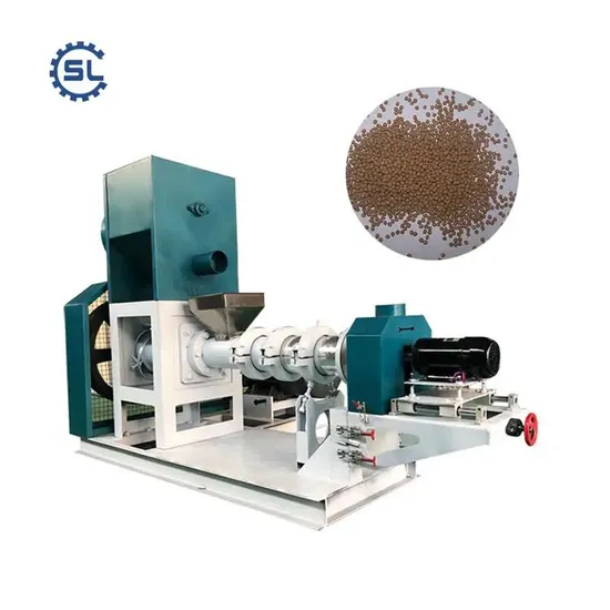 High Efficiency Mini Fish Feed Pellet Extruder Machine