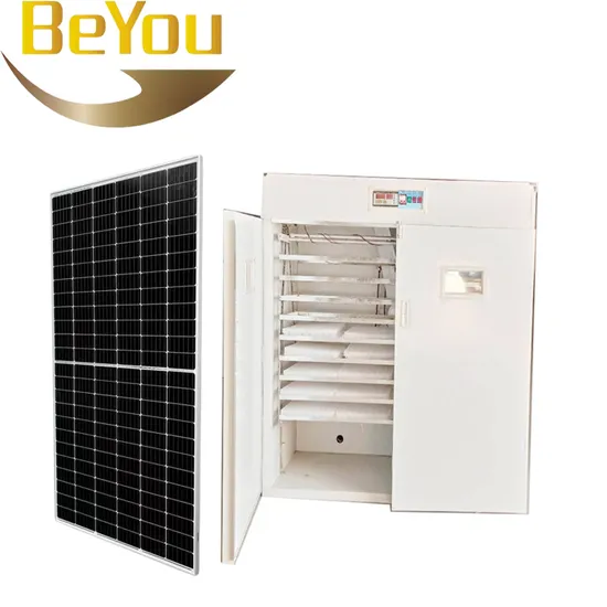Fully Automatic Solar Energy 3168 Chicken Eggs Incubator with Baby Chicks Hatching Boxes Solar Incubator