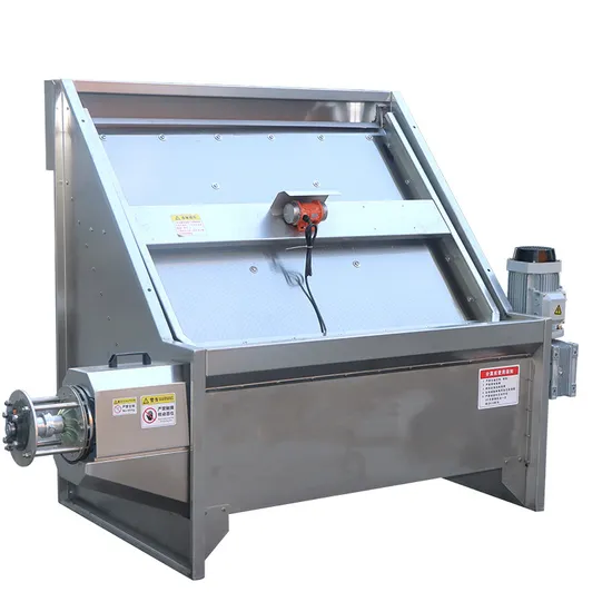 Pig Chicken Manure Dewater Solid Liquid Separator Drying Machine