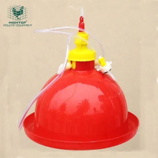 China Hightop Plastic Automatic Poultry Chicken Ring Bell Drinkers