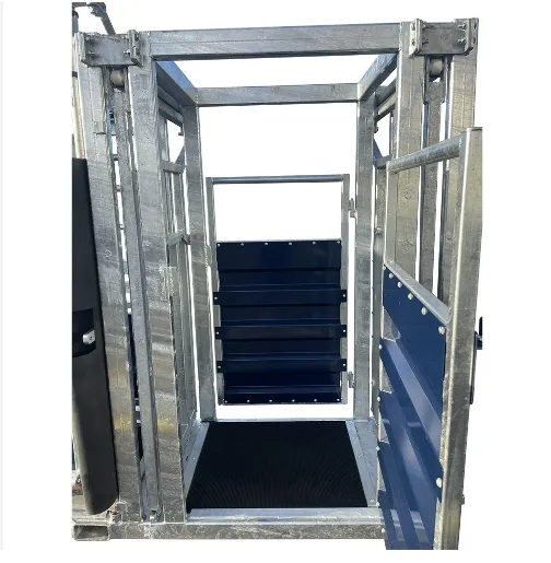 Quality Heavy Duty Cattle Crush with Cattle Headbail and Manual Wrench for Cattle Yard