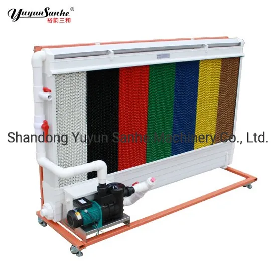 Evaporative Cooling Pad Cooling Pad Wall with PVC Frame for Poultry Pig Swine Chicken Layer Broiler Cow House Farming
