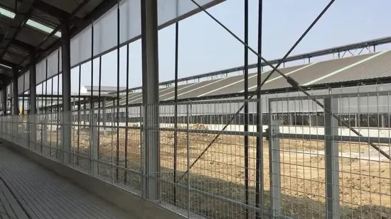 Dairy Farm Cubicle Barn Electrical Rolling Curtain Tarp