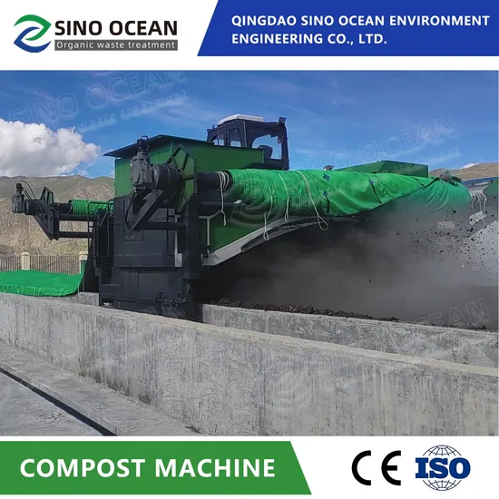 Frank Supply Chicken Manure Ferment Compost Maken Manure Fermentation Bin Agricultural Machinery