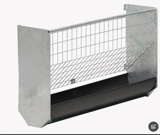 1.2m Wall Hay Rack with Trough