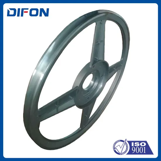 Custom Founding Machinery Parts Cast Pulley Belt Pulley Price