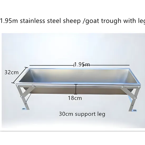 Galvanized Steel Water Can Livestock Feeder Trough /Horse Feed Trough/Pig Feed Trough Water Tank