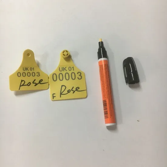 Waterproof Livestock Cattle Sheep Identification Ear Tag Marker Pens