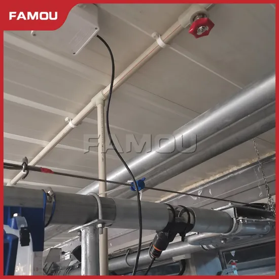 Famou Pig Farm Equipment 60mm Disk Chain Conveyor System for Optimized Bulk