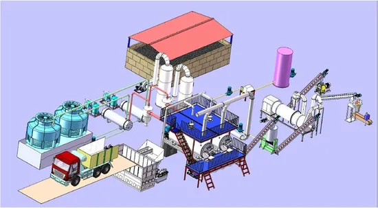 Chicken Waste Rendering Plant for Sale Meat and Bone Meal Making Machine