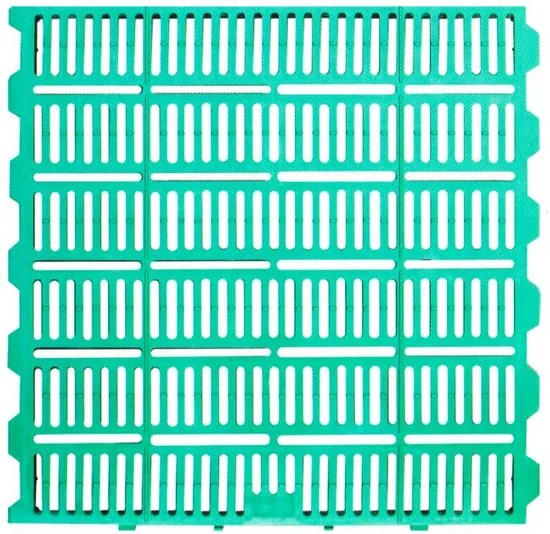 High-Tech Injection Molding From Virgin Quality Polypropylene Co-Polymer Plastic Flooring Slat