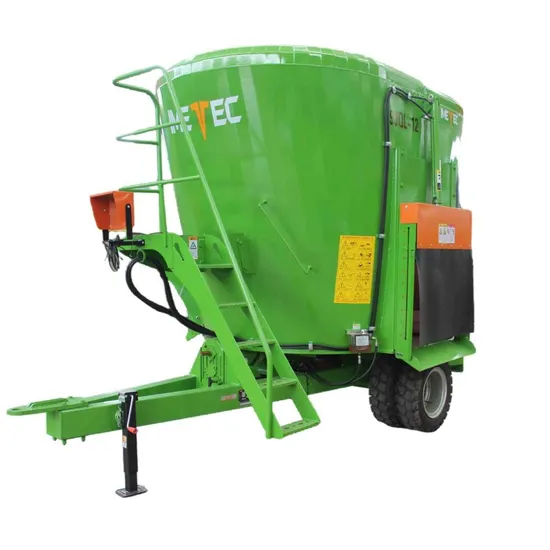 Livestock Cattle Sheep Goat 12cbm Silage Crusher Vertical Pull Tmr Feed Mixer