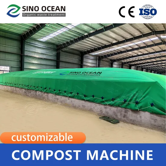Organic Poultry Manure Maize Straw Mixing Composting Farm Fertilizer Fermentation Tank