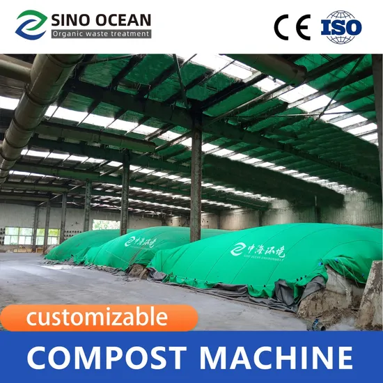 Organic Fertilizer Production Line Chicken Manure Compost Making Fermentation Tank Machine