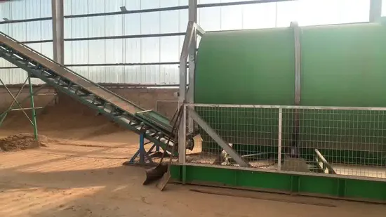 Agricultural Machinery Clean Fresh Organic Bedding Material Recycling System