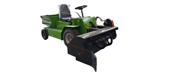 72V Electric Automatic Feed Pusher for Cattle Sheep Goat Cow Farm