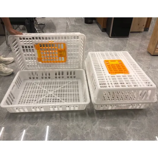 High Quality Poultry Farm Plastic Chicken Transport Cage