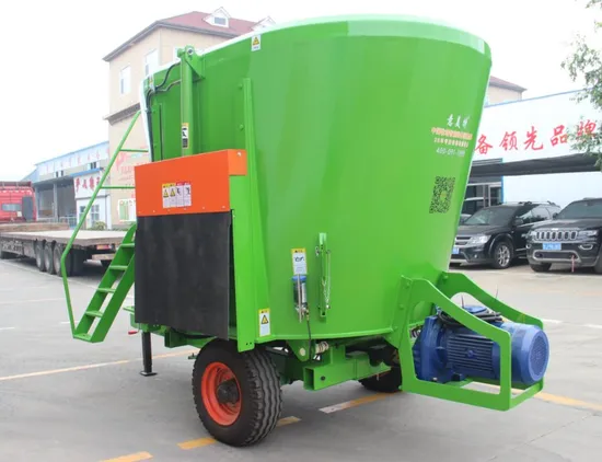 8cbm Vertical Pull Feed Mixer for Optimal Cattle Growth