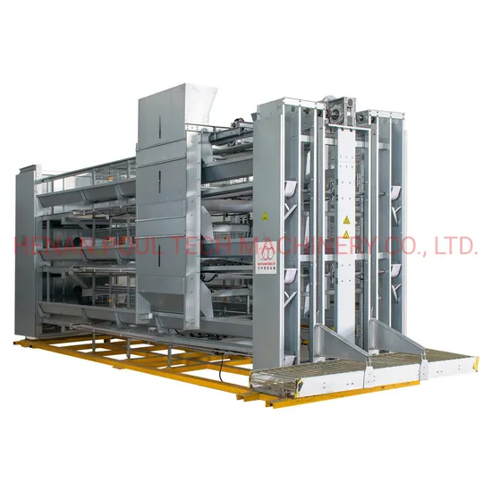 Battery Hens Cage with Egg Collection System for Poultry Farm