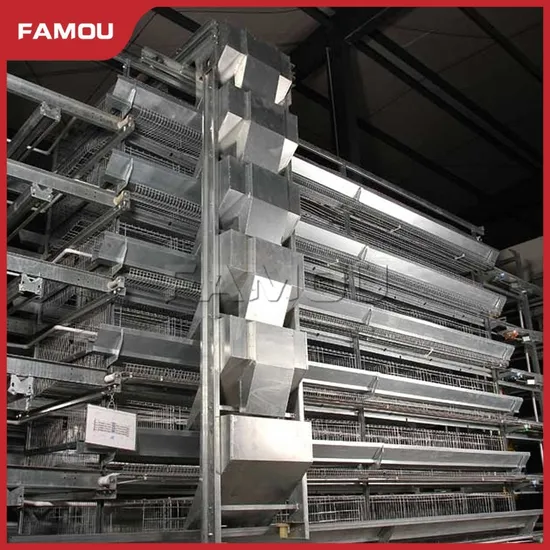 Famous Poultry Farm Equipment Easy to Install H Type Automatic Poultry Farming Pan-Feeding System