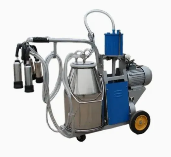 High-Performance Electric Milking Machine with Stainless Steel Container