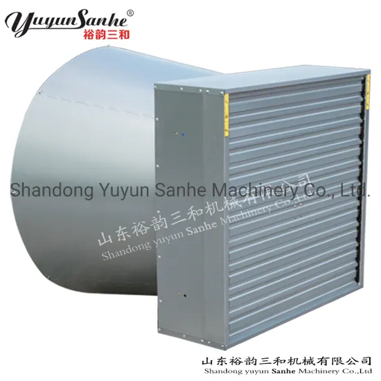Shutter (Centrifugal Push Pull Type) Cone Fan Axial Flow Air Cooling Air Cooler Blower Ventilation Exhaust Fans High Air Flow Poultry House Livestock Husbandry