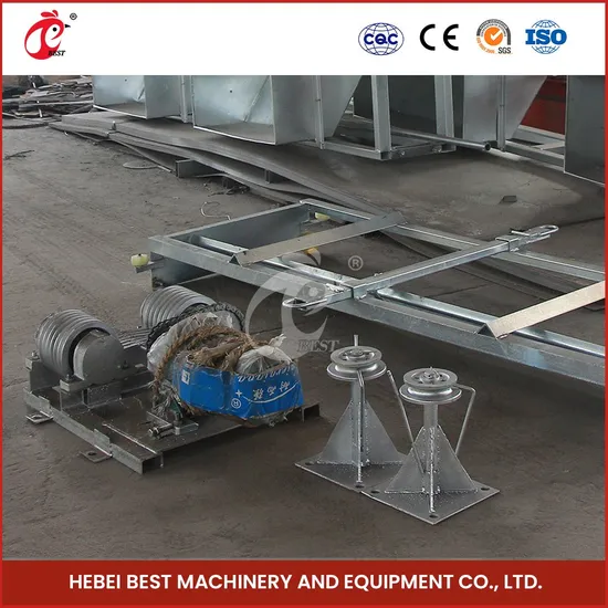 Bestchickencage Manure Removal System China Scraper Type Manure Removal Equipment Factory Wholesale Simple Operation Poultry Manure Removal System with Scraper