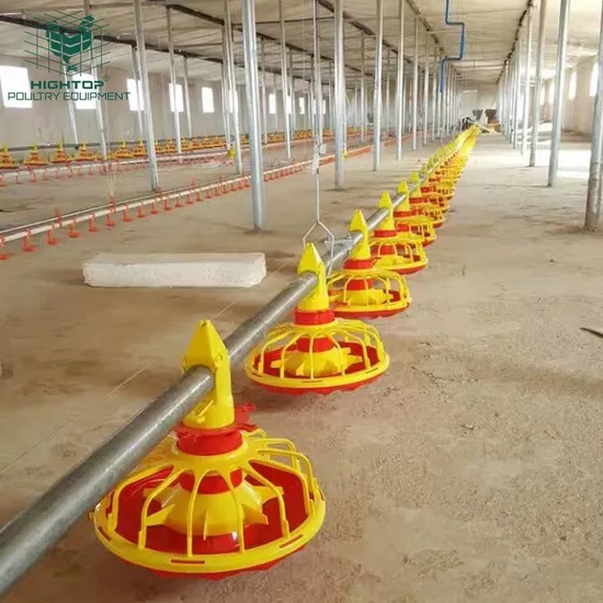 Chicken Farm Good Price High Quality Pan Feeding System For Broiler Farm