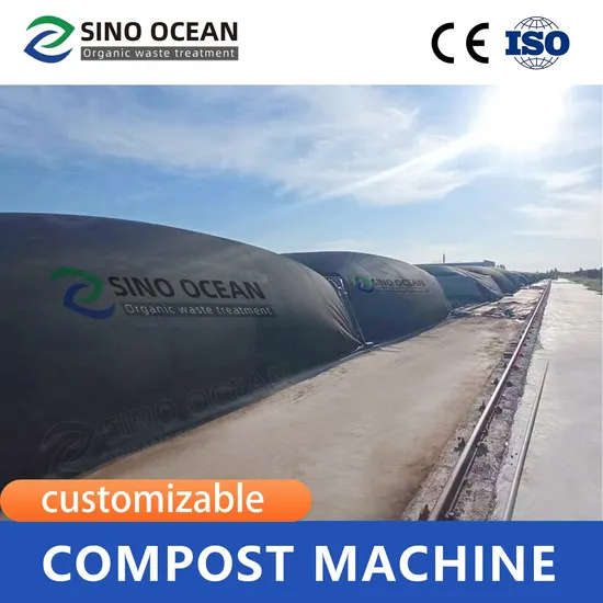 Closed Vertical Structure Hydraulic Driving Organic Waste Manure Fertilizer Fermentation Production Equipment