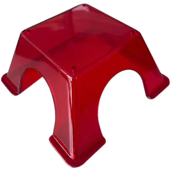 Wholesale High Quality Polycarbonate Mouse House Animal Welfare Toys Red House
