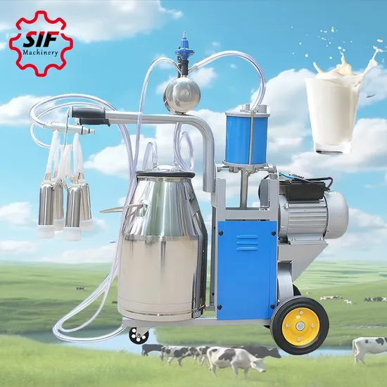 Hot Selling 304 Stainless Steel Cow Double Milker Machine Agricultural Machinery Poultry Drinkers Poultry Farm Equipment