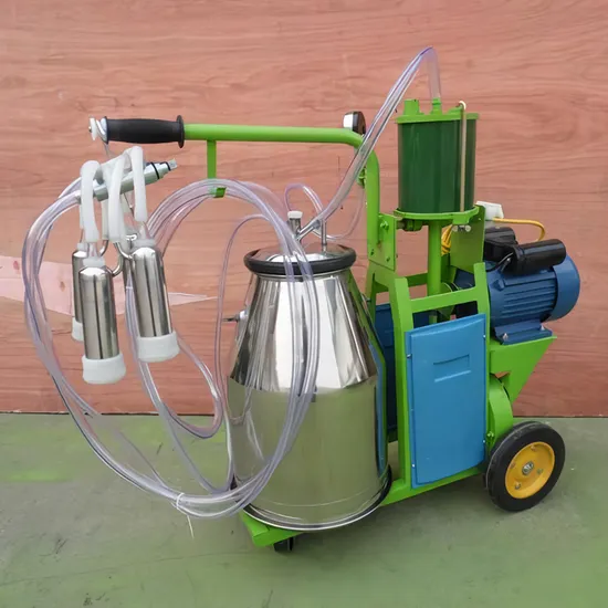 Electric Portable Mobile Cow Milking Machine for Goat Cow Camel Milking Machine Goat Milking Machine