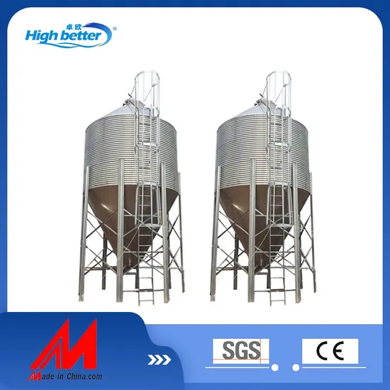 Poultry Farm Silo of Galvanized Steel Silo Granary