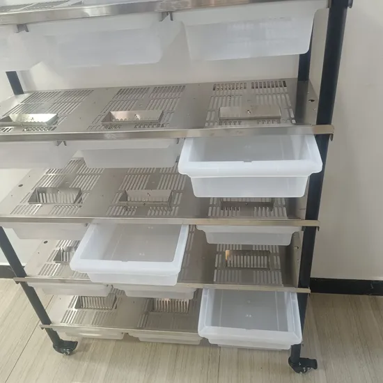 Plastic Rat Cage PP Mouse Breeding Tub Rat Bins Rodent Breeding Rack for Farm Rodents Feeding